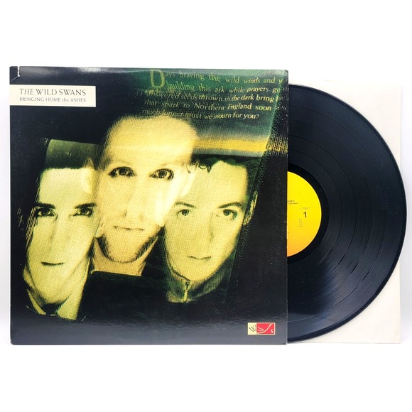 THE WILD SWANS - BRINGING HOME THE ASHES - ROCK POP LP RECORD SIRE 1988